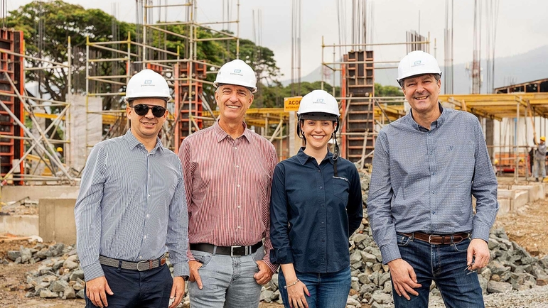 Laurent Mulley de Endress+Hauser Group visita Colombia.