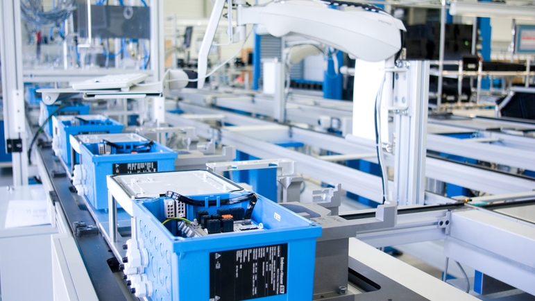 Producción Liquiline: fabricación altamente automatizada