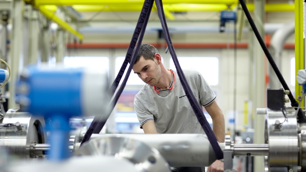 Instalaciones de la producción de Endress+Hauser en Reinach