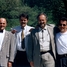 Los hijos del fundador de la compañía: Klaus Endress –aquí con sus hermanos Urs, Hans-Peter y George