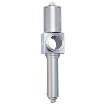 El sensor OUSTF10 mide concentraciones de sólidos en suspensión, emulsiones y fluidos inmiscibles en líquidos de proceso.
