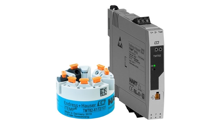 iTEMP TMT82 temperature transmitter  2-channel devices for hazardous areas and SIL applications