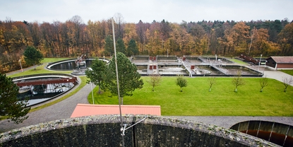 La planta de tratamiento de aguas residuales de Stadtlohn regula la eliminación de fosfato mediante Liquiline Control.