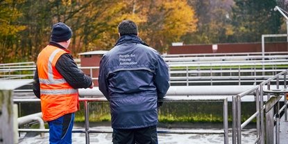 La planta de tratamiento de aguas residuales de Stadtlohn regula la reducción de nitrógeno mediante el Liquiline Control.