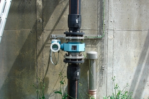 Monitorización de caudal de aguas residuales de precisión mediantePromag
