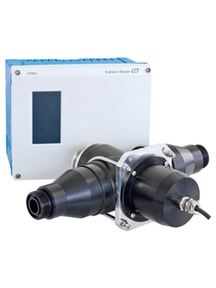 El portaelectrodos Flowfit CUA252 con el equipo de limpieza por ultrasonidos CYR52 unido. El portaelectrodos Flowfit CUA252 con el equipo de limpieza por ultrasonidos CYR52 unido.