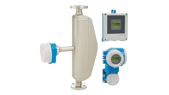 Imagen del caudalímetro Coriolis Proline Promass H 500 / 8H5B con diferentes transmisores remotos