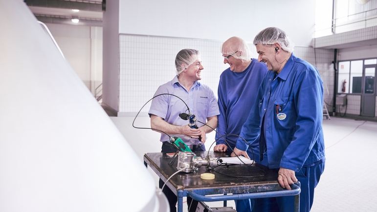 Calibración en planta de un instrumento de medición de presión