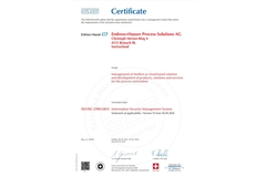 Certificación de seguridad de la información ISO 27001