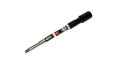 Imagen del producto: sonda Rxn-10 con óptica Raman sin contacto acoplada, vista frontal orientada hacia la esquina derecha