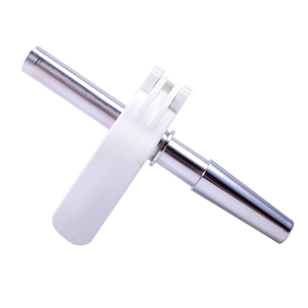 Sistema óptico Raman de un solo uso, vista lateral orientada hacia abajo y a la derecha Imagen del producto: Sistema óptico Raman de un solo uso, vista lateral orientada hacia abajo y a la derecha