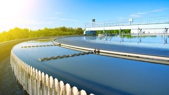 Imagen de la planta depuradora de aguas residuales