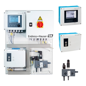 Bundle for the automatic cleaning solution Liquiline Control CDC30, 230 VAC version Liquiline Control CDC30, 230 VAC version bundle