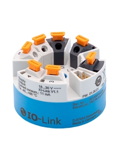 Transmisor de temperatura para cabezal de RTD equipado con IO-LinkiTEMPTMT36 para sensores de temperatura de proceso