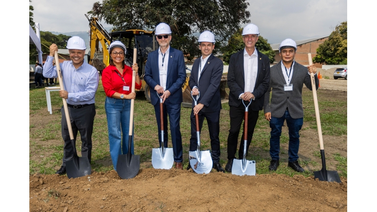 Endress+Hauser HQ CO Groundbreaking Ceremonial Dig