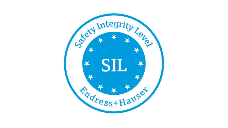 Logotipo del SIL en Endress+Hauser